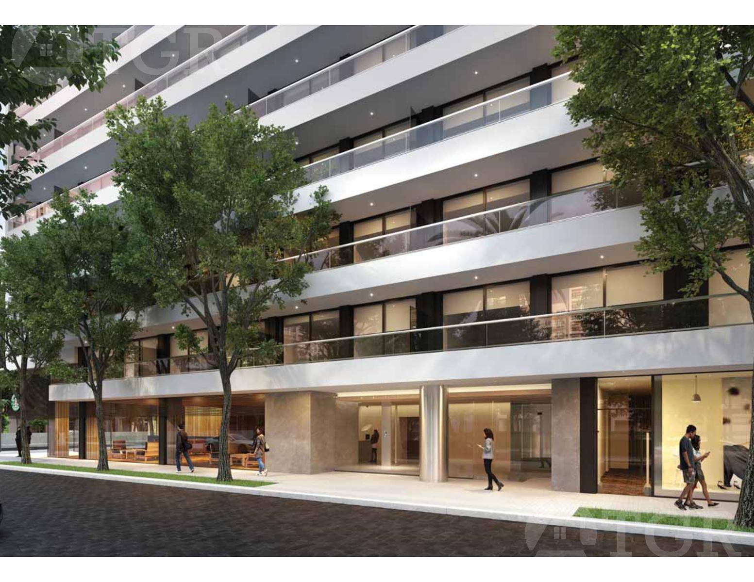 Departamento Dos ambientes Núñez estilo joven y moderno, amenities y vistas